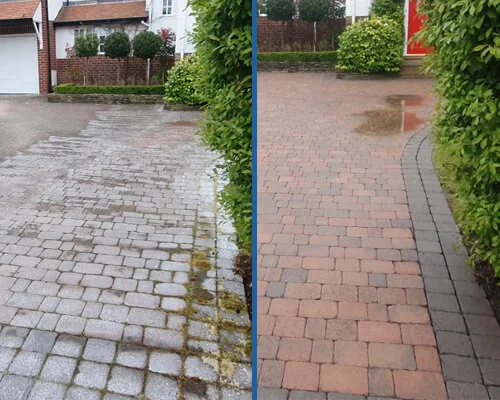 Driveway Pressure Washing